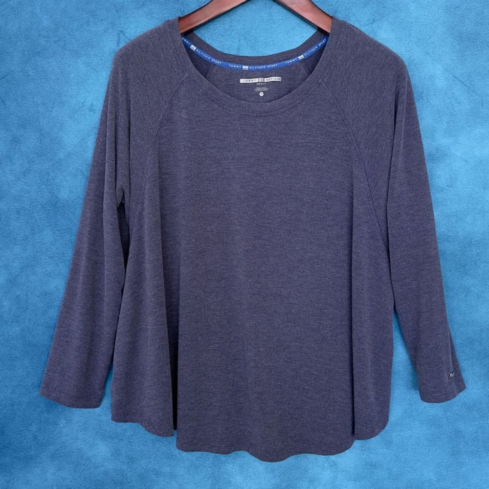 Tommy Hilfiger Sport Long Sleeve Knit Top, Men's M